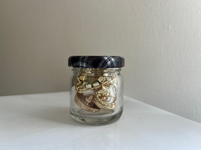 GOLD MİNİ TAKI KAVANOZU