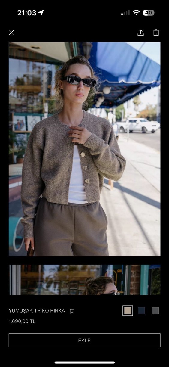 ZARA YUMUŞAK TRİKO HIRKA - Görsel 2