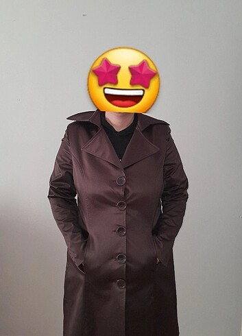 Koyu kahve trenchcoat markasi nominal 