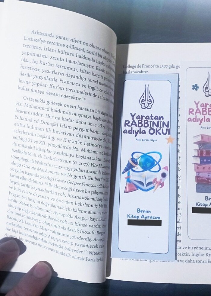 HEDİYELİK KİTAP AYRACI - Görsel 2
