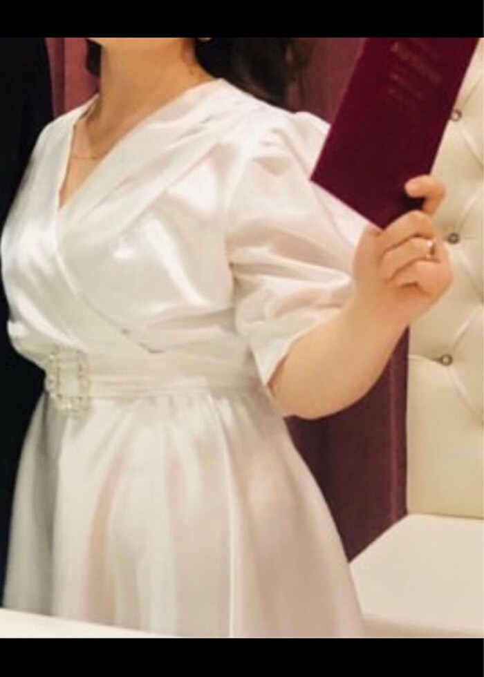 BEYAZ NİKAH / AFTER ELBİSESİ - Görsel 2