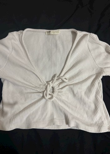 V yaka bluz - Görsel 2