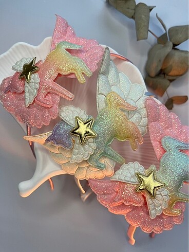 Accessorize Simli unicornlu taç