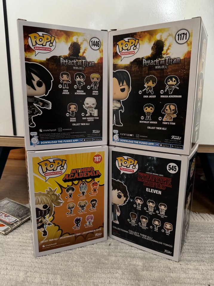 Attack on Titan Pop! Figür Seti - Görsel 2