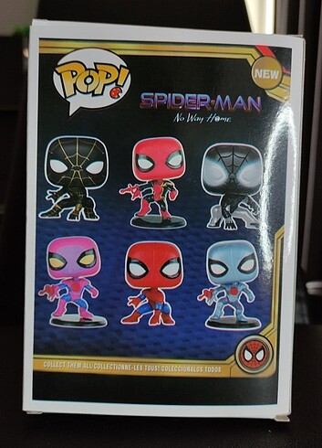 Beden Renk Funko Pop Spiderman Figür