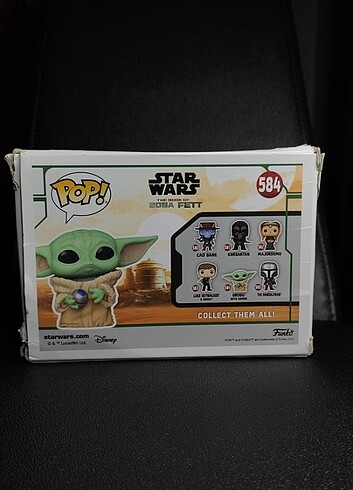  Beden Renk Funko Pop Grogu Figür Orijinal