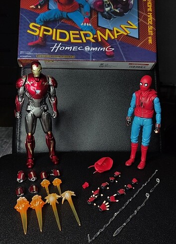 Spiderman Ironman Figür Homecoming SHF