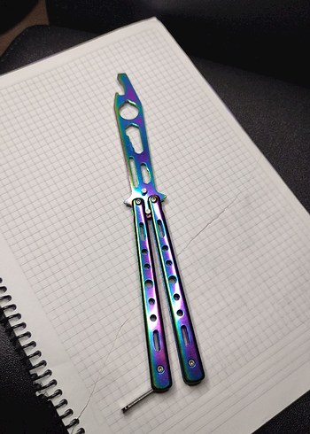 Kelebek Eğitim Bıçağı Balisong Metal