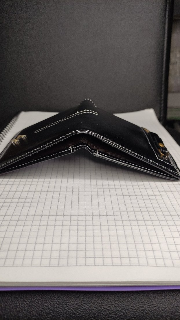 Chrome Hearts Deri Cüzdan Çanta Siyah - Görsel 5