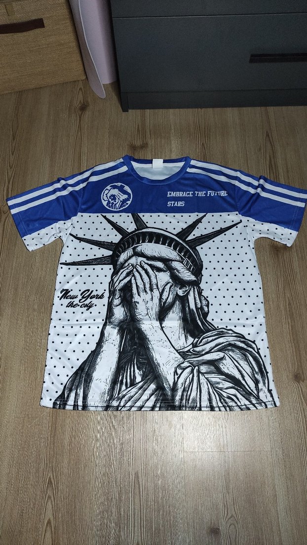 Vintage Özgürlük Heykeli Forma T-shirt - Görsel 2