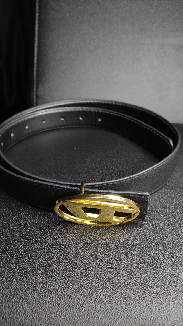 Diesel Kemer Suni Deri - Görsel 3