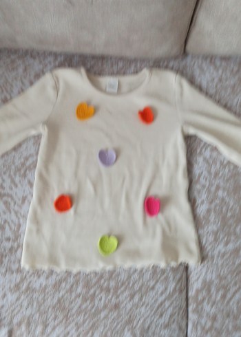 kız çocuk uzun kollu üst - Görsel 6