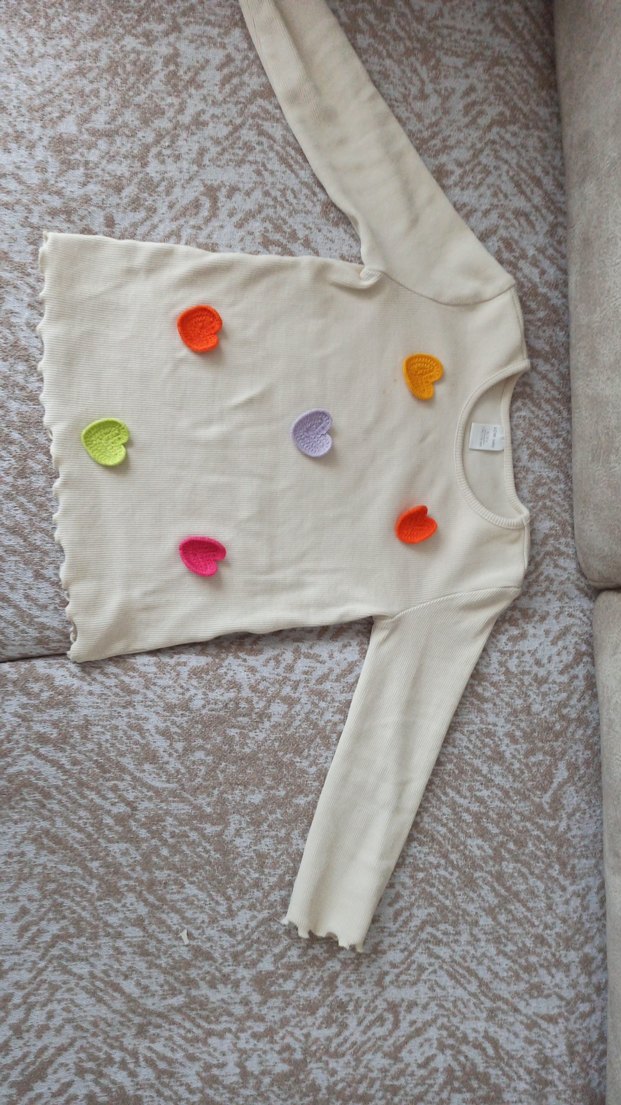 kız çocuk uzun kollu üst - Görsel 2