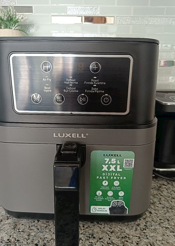Luxell 7,5 L XXL Dijital Fritöz Gri