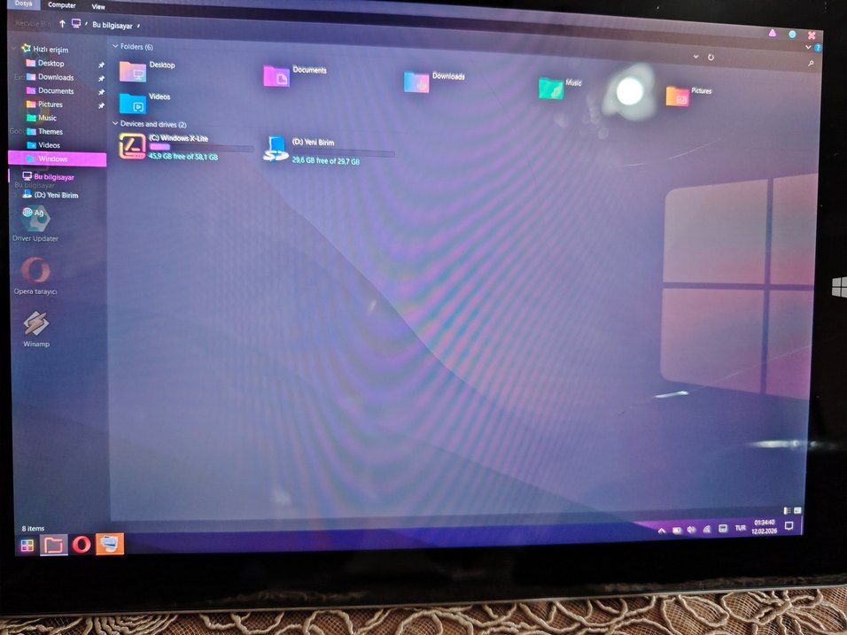 Microsoft surface 3 r31264 serisi - Görsel 2