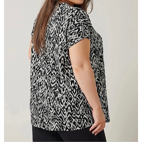 Desenli bluz - Görsel 11
