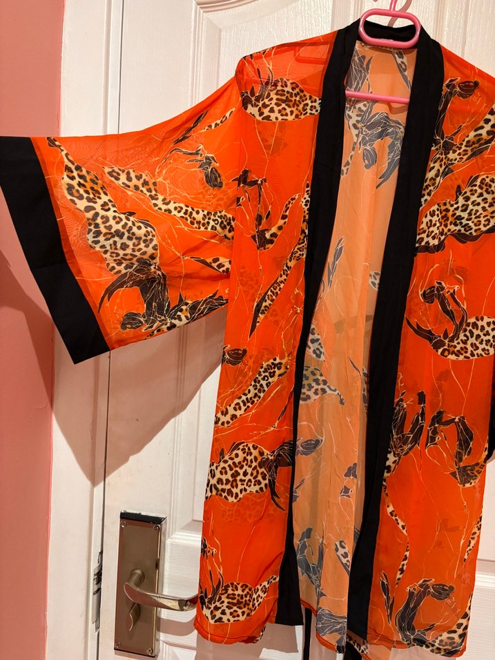 Desenli Kimono - Görsel 2