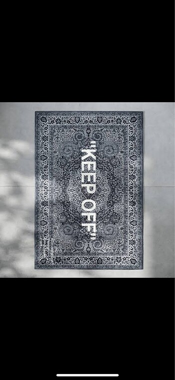 Keep Off Halısı