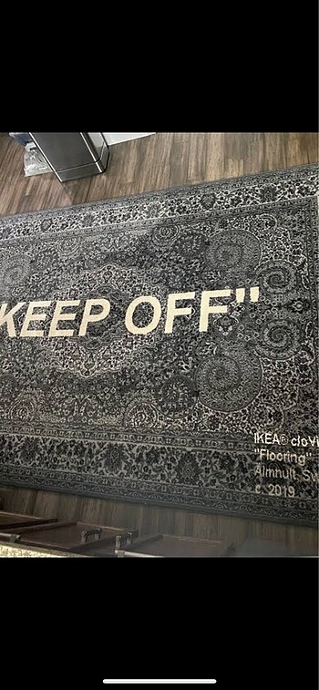Ikea Keep Off Halısı