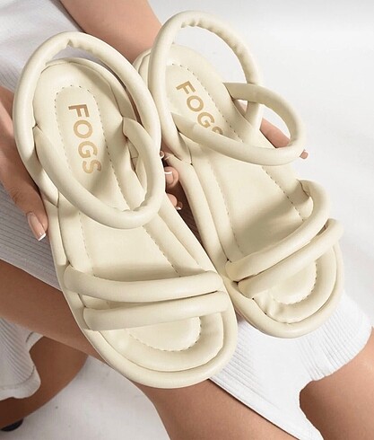 38 Beden Fogs Ortapedik Kadın Nude Sandalet
