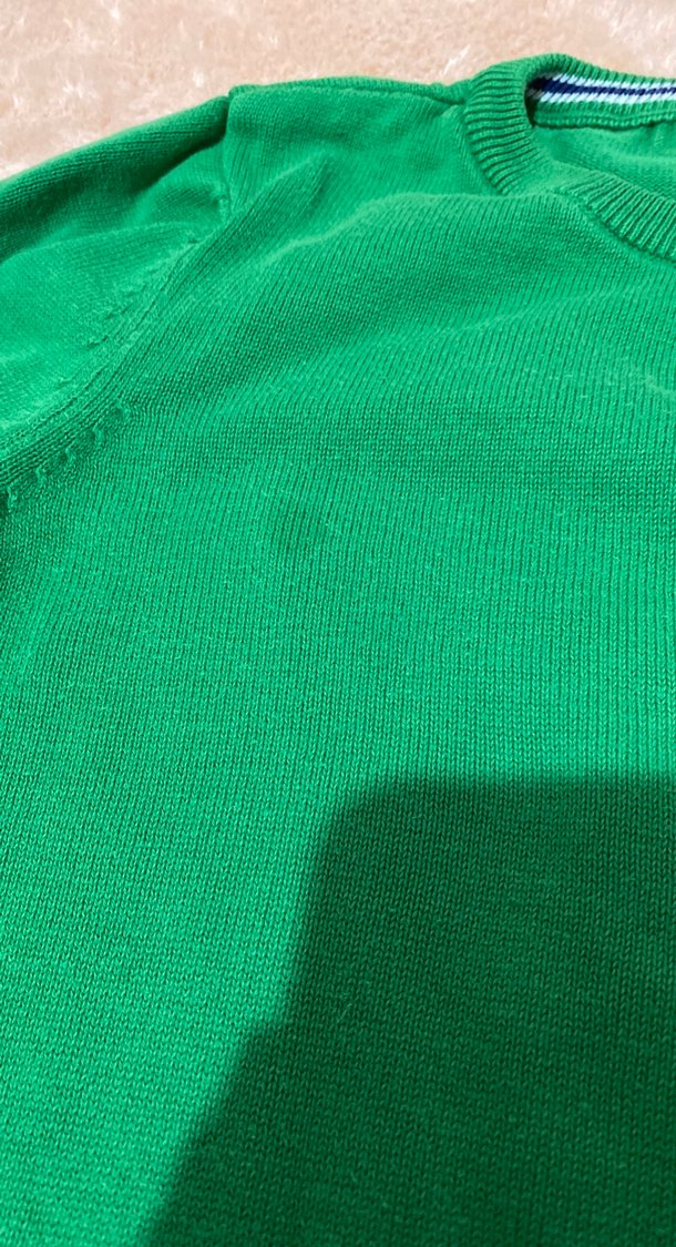 Erkek Çocuk Yeşil Triko Sweatshirt - Görsel 3