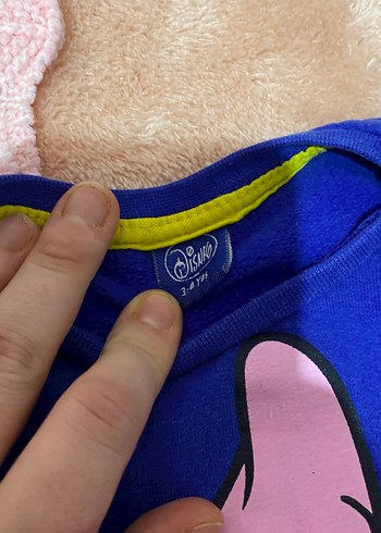 Kız Çocuk Nakışlı Örgü Sweatshirt - Görsel 5