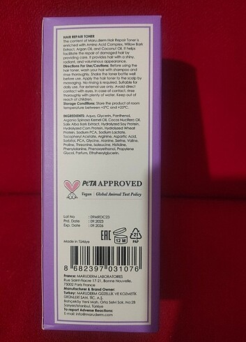 Maruderm Onarici sac tonigi - Görsel 2