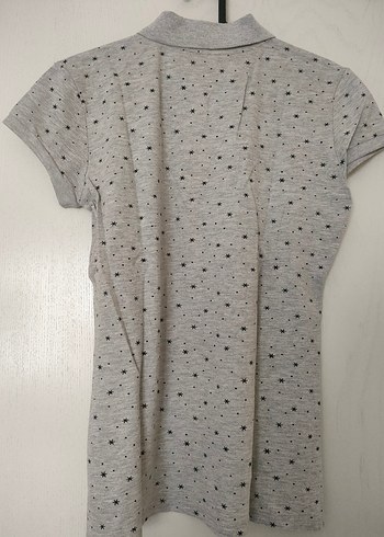 Gri Polo Tişört - Görsel 3