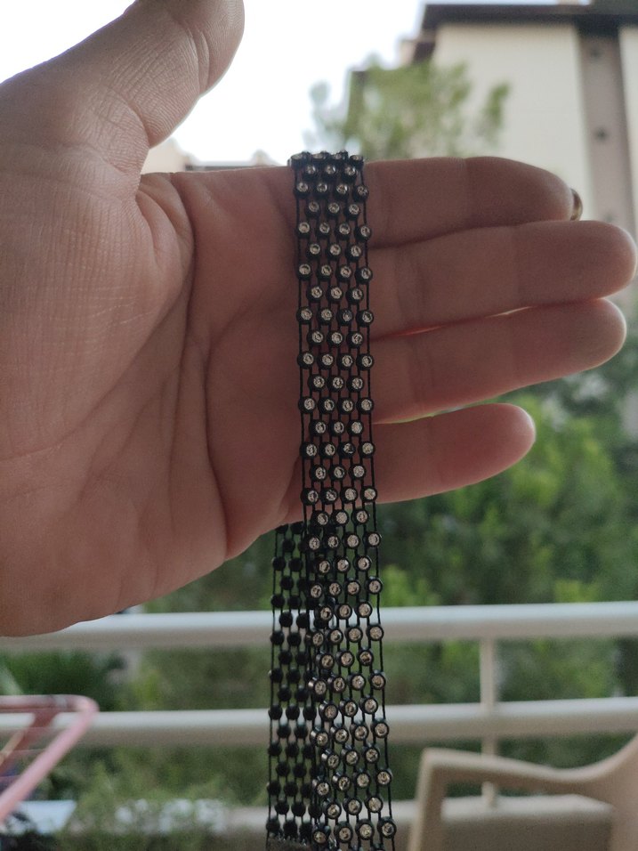 taşlı choker kolye - Görsel 2