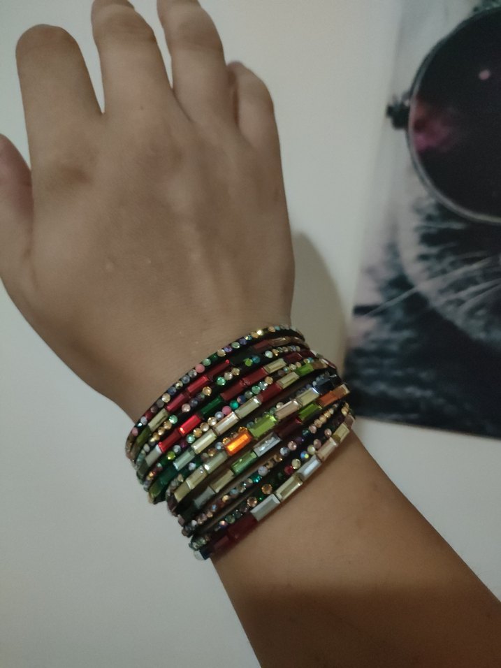 Renkli Boncuklu Bohem Kadın Bileklik - Görsel 2