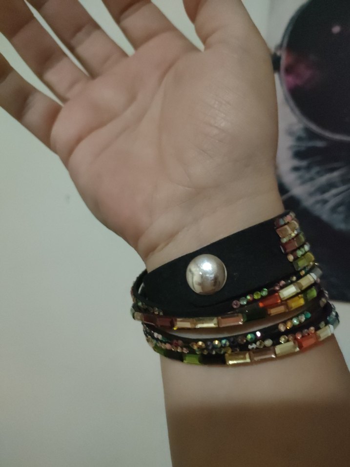 Renkli Boncuklu Bohem Kadın Bileklik - Görsel 3