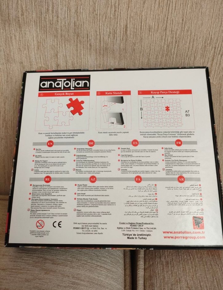 Anatollan 500 Parça Puzzle - Görsel 4