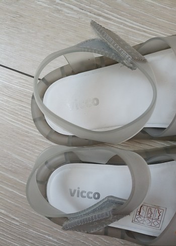 Vicco Beyaz Aslan Baskılı Işıklı Çocuk Sandalet