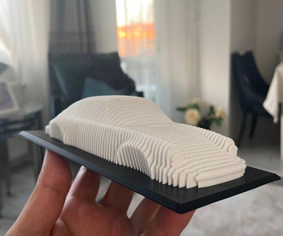 Porsche 911 figür Model Kit - Görsel 5