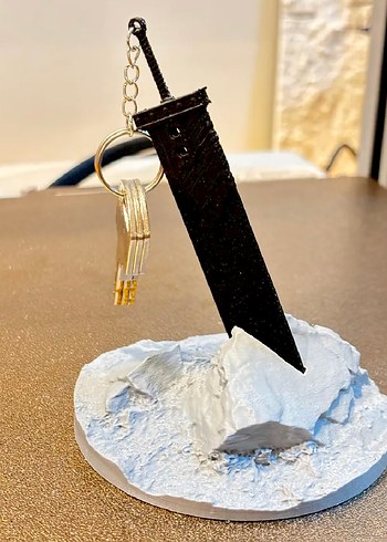 Final Fantasy VII Buster Sword Anahtarlık - Görsel 3