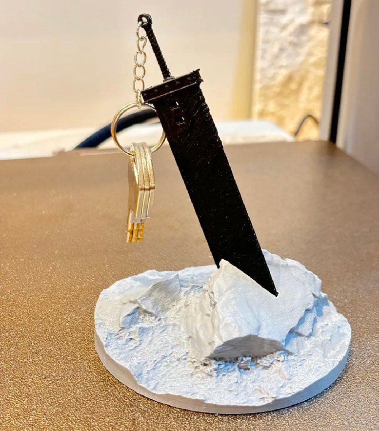 Final Fantasy VII Buster Sword Anahtarlık - Görsel 3