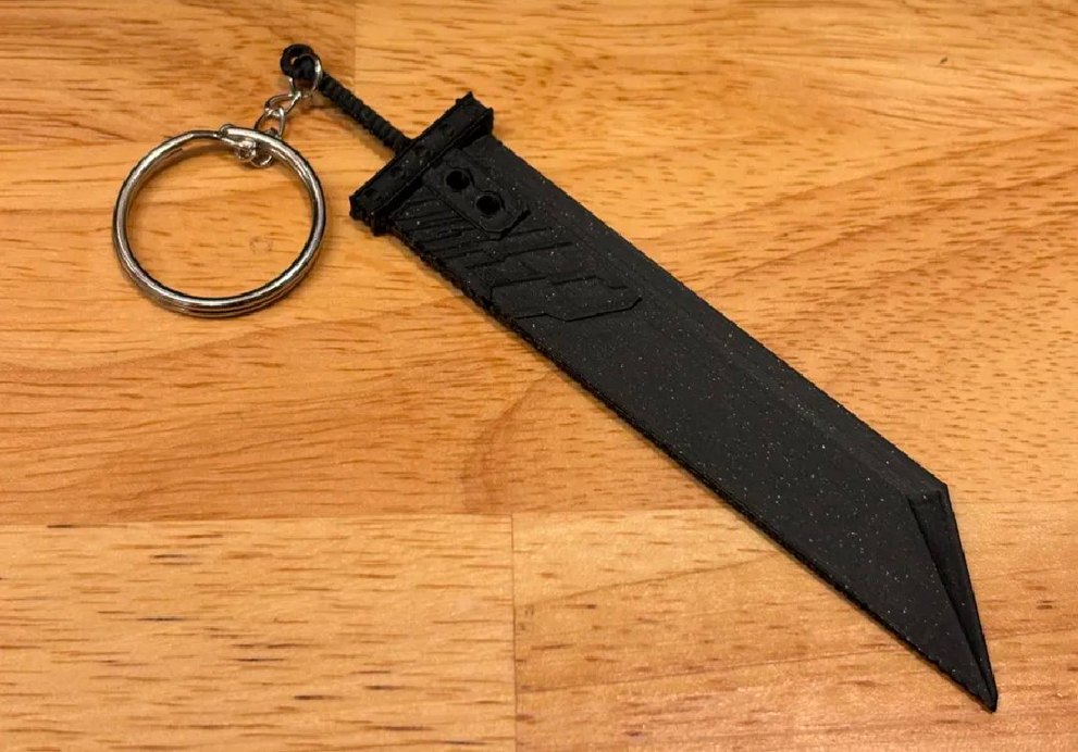 Final Fantasy VII Buster Sword Anahtarlık - Görsel 2