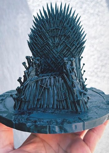 Game Of Thrones Siyah Taht Modeli Aksiyon Figürü - Görsel 2