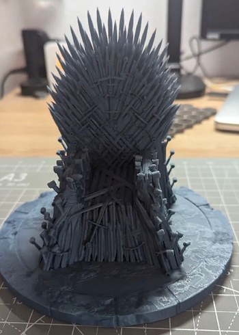 Game Of Thrones Siyah Taht Modeli Aksiyon Figürü - Görsel 4
