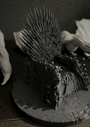 Game Of Thrones Siyah Taht Modeli Aksiyon Figürü - Görsel 3