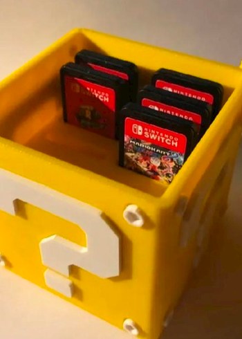 Sarı Nintendo switch Oyun Kartı Kutusu - Görsel 2