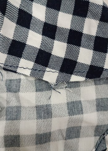 Ekose Desenli Pilili Midi Etek - Görsel 5