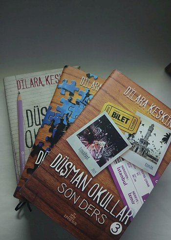 Düşman Okullar Roman Serisi - Dilara Keski