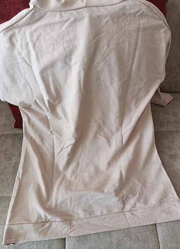 Açık Pudra Pembe Kapşonlu Sweatshirt - Görsel 5