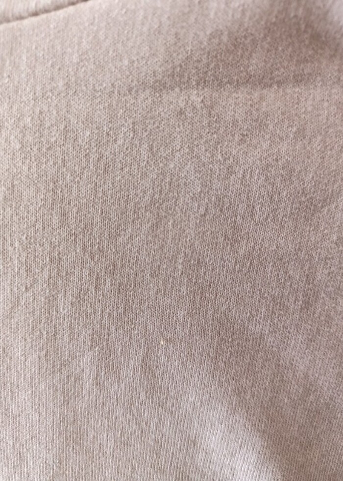 Açık Pudra Pembe Kapşonlu Sweatshirt  - Görsel 4