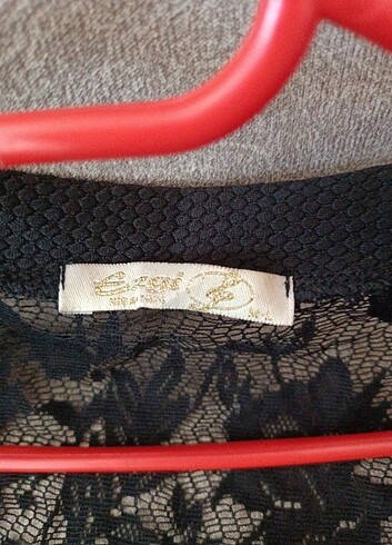 Önü Düz Arkası Dantelli Ceket - Görsel 6