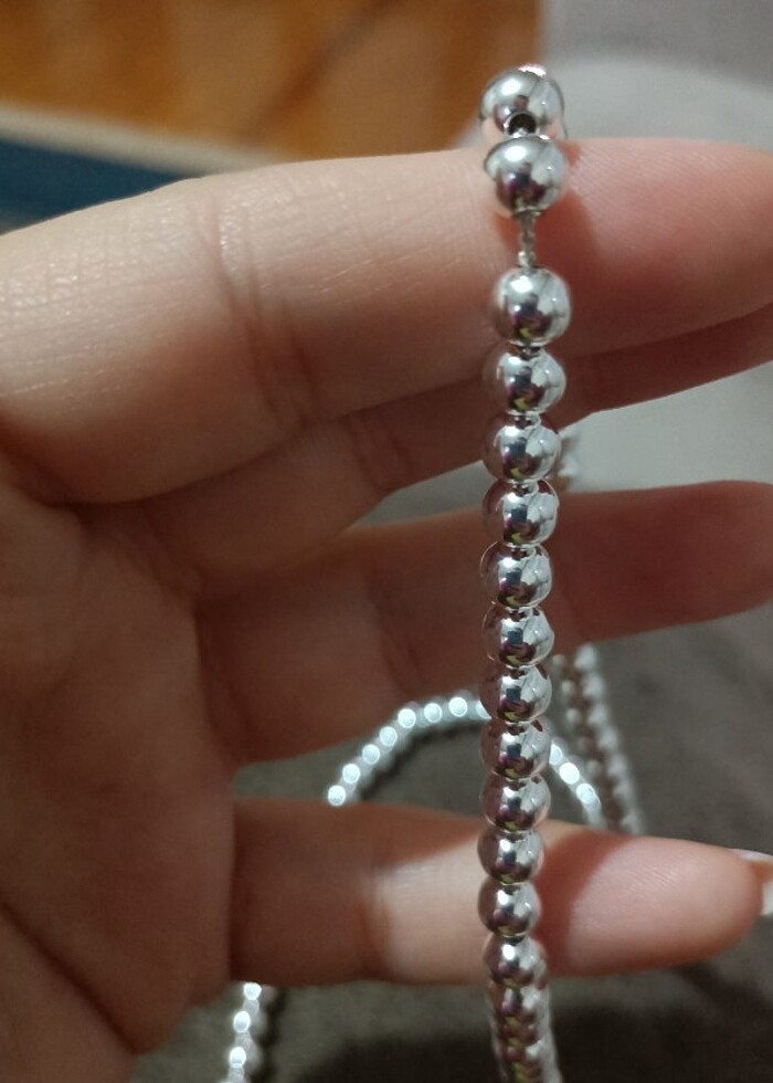 925 Ayar Gümüş Kolye - Görsel 4