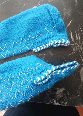 el işi yün çorap - Görsel 4