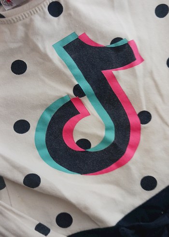 Uzun Kollu Puantiyeli Kız Elbisesi - Görsel 3