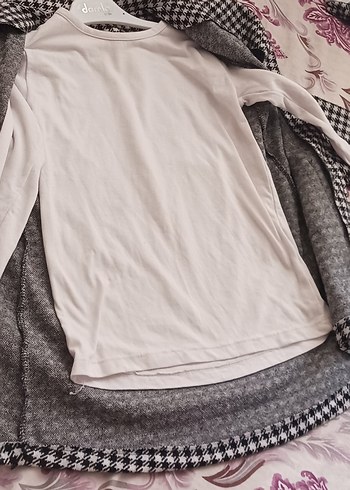 4 parça kız çocuk etekli takım - Görsel 6